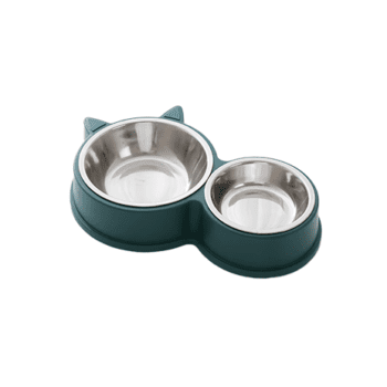 Cat Drink & Feeder Bowl